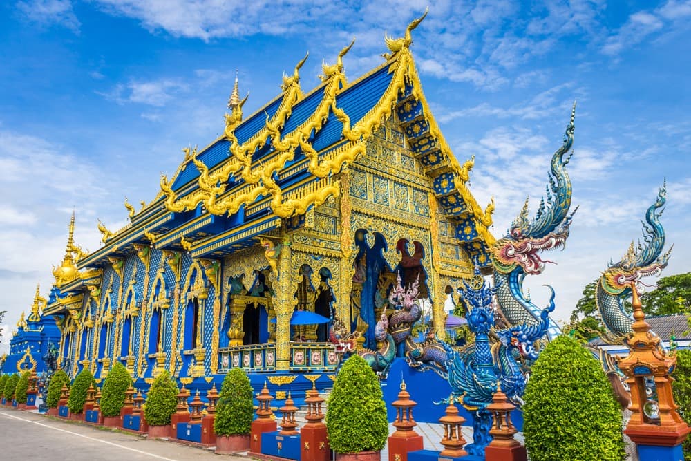 Il Wat Rong Sua Ten o Tempio Blu di Chiang Rai