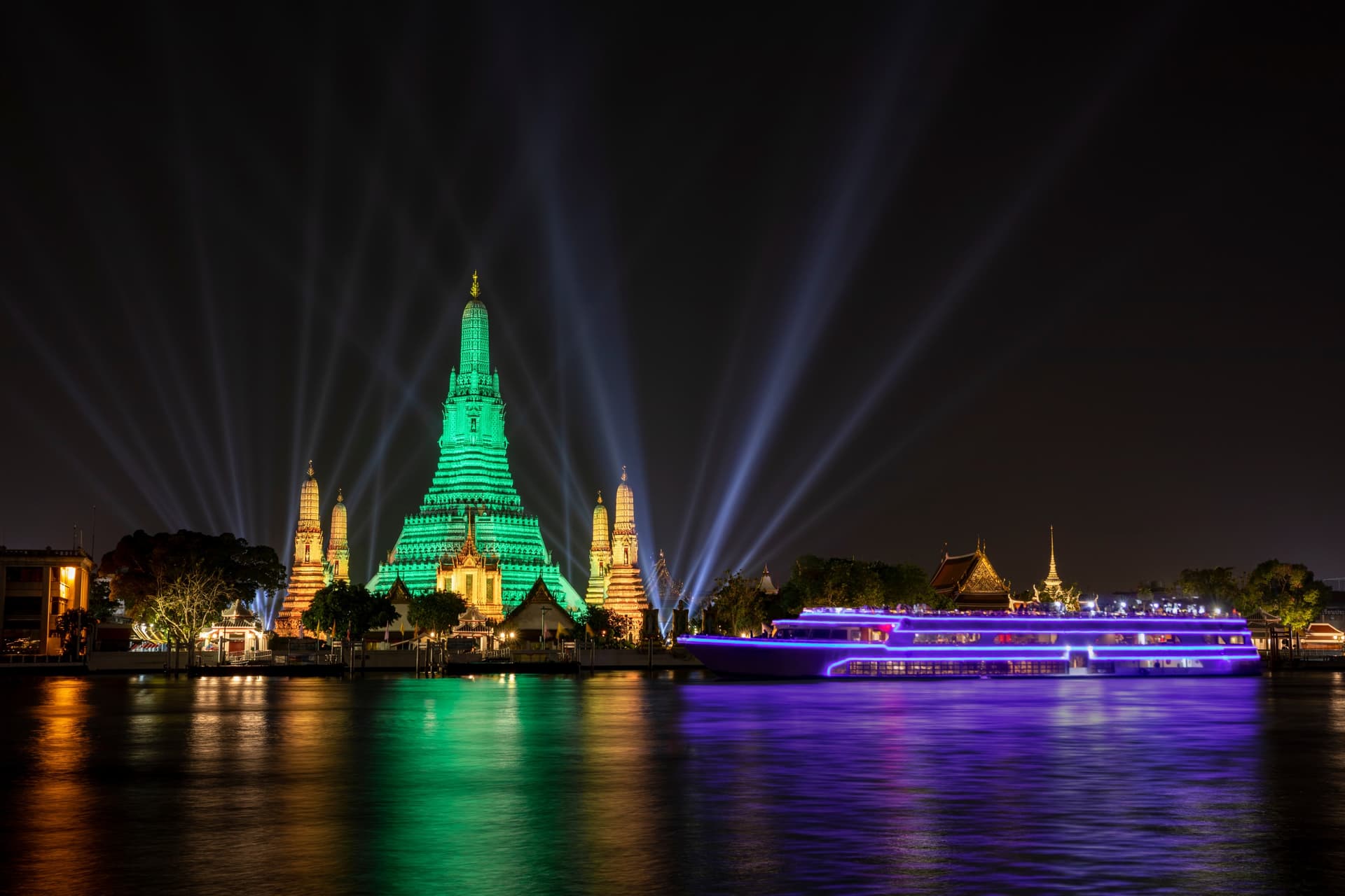 Cena in crociera sul Chao Phraya