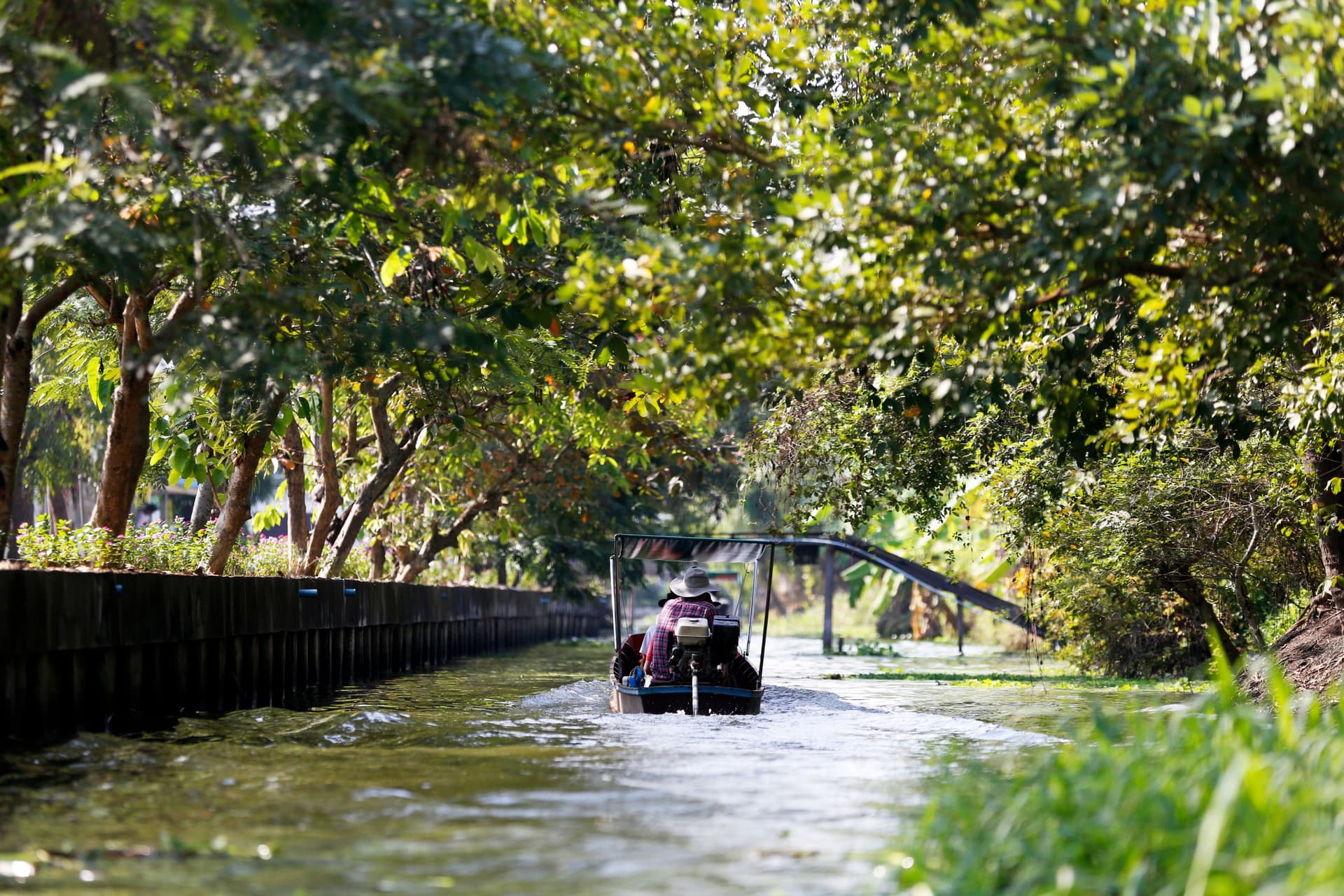 Il canale Mahasawat a Bangkok