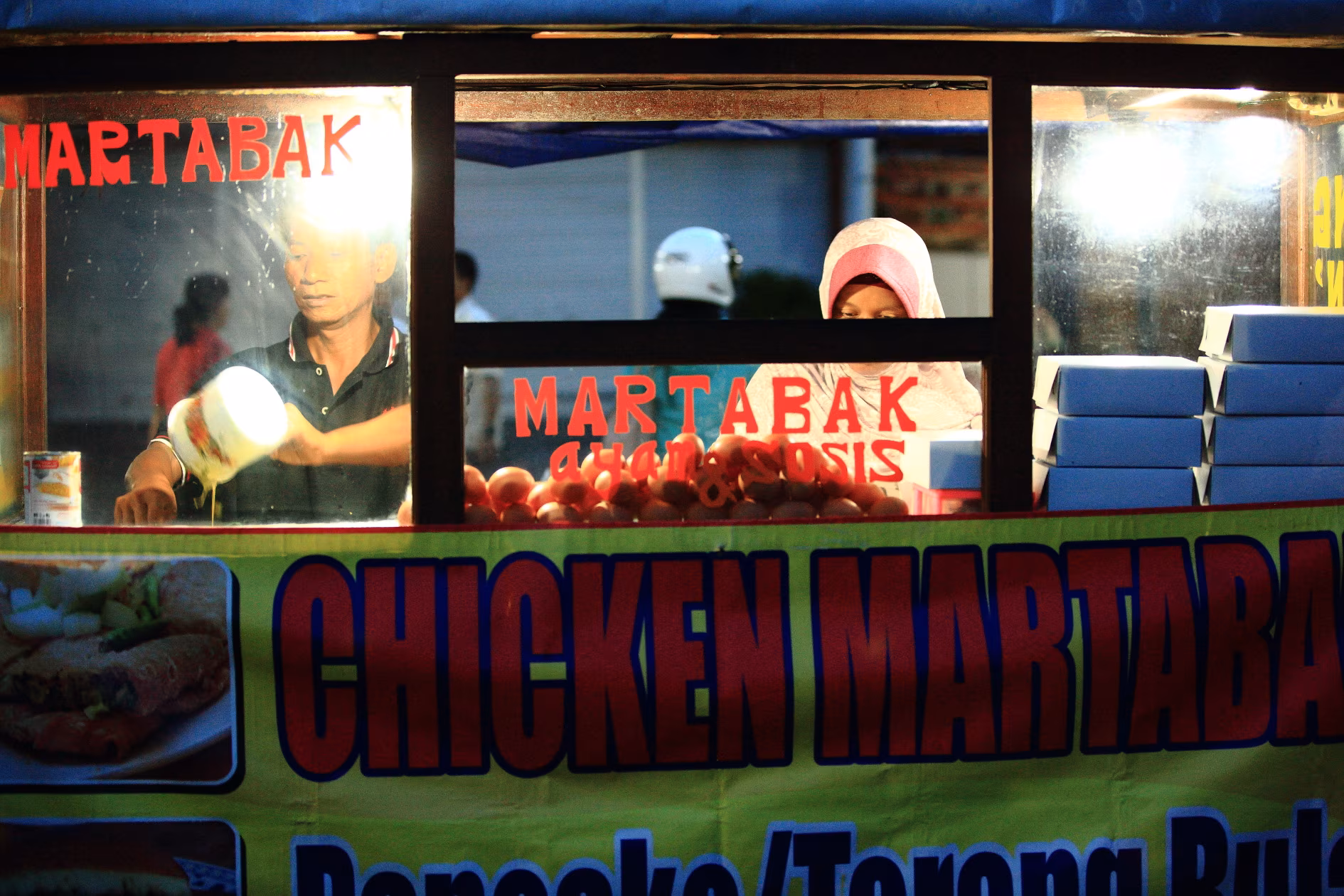 Yogyakarta intima: street food